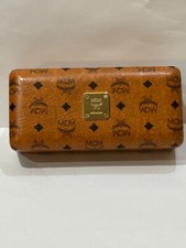 MCM COGNAC TAN LEATHER DESIGNER EYEWEAR CASE
