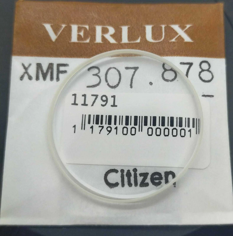 VERLUX VETRO COMPATBILE CITIZEN BULLHEAD 54-50440 8110 CON GUARNIZIONE XMF 307.878