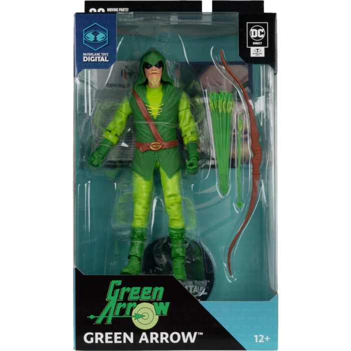 Green Arrow (Longbow Hunters) McFarlane Toys Digital 7" Scale Action Figure - Image 2 of 2