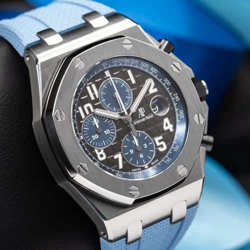 Audemars Piguet Royal Oak Offshore Chronograph Mens Black Watch "Batman" 26470ST