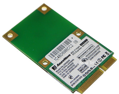 Atheros AR5B95 Wireless 802.11B/G/N Mini Express WiFi Card AZURE WAVE AW-NE785