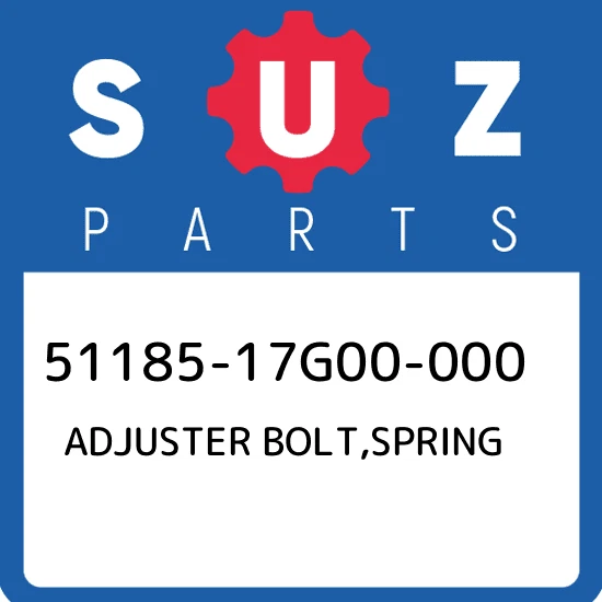 .ADJUSTER BOLT,SPRING