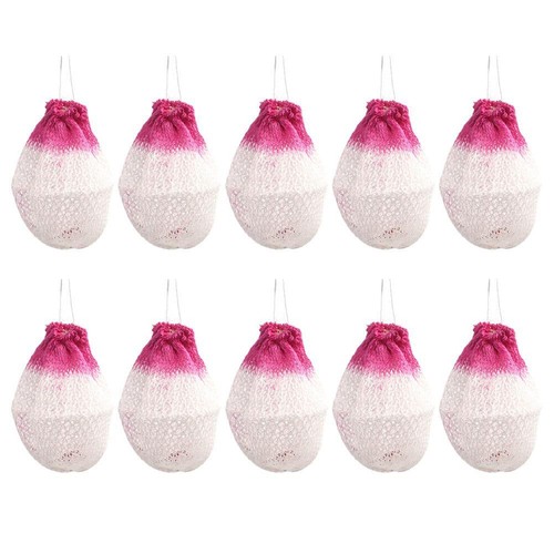 10pcs Gas Lantern Mantles Lamp Mantle Camping Accessories 10cm , Pink HOT
