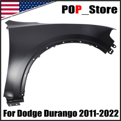 Front Passenger Right Fender Primed Steel For 2011-2022 Dodge Durango 55369734AC