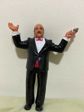 WWF LJN Mean Gene Okerlund  Vintage(1986) Titan Sports WWF logo on speaker