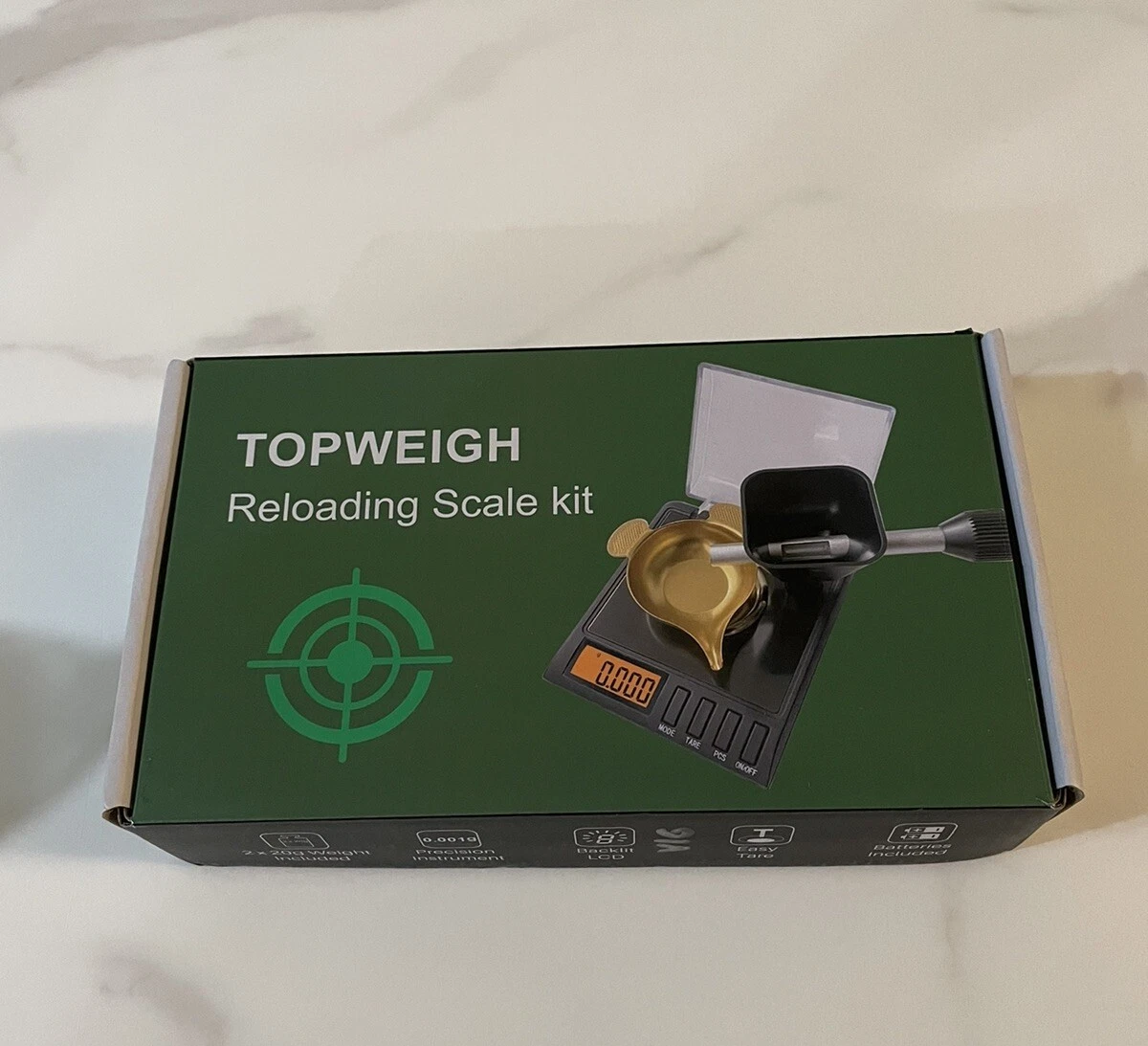 TOPWEIGH precision digital scale kit or micro weighing kit. 0.001g.