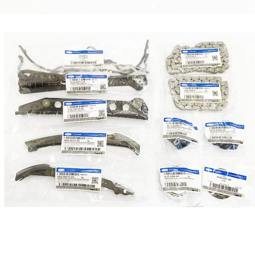 Piñón Phaser del árbol de levas, tensor de distribución, guías, kit de cadena para Ford 5,4 L - Imagen 7 de 9
