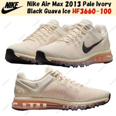 Nike Air Max 2013 Pale Ivory Black Guava Ice HF3660-100 US
