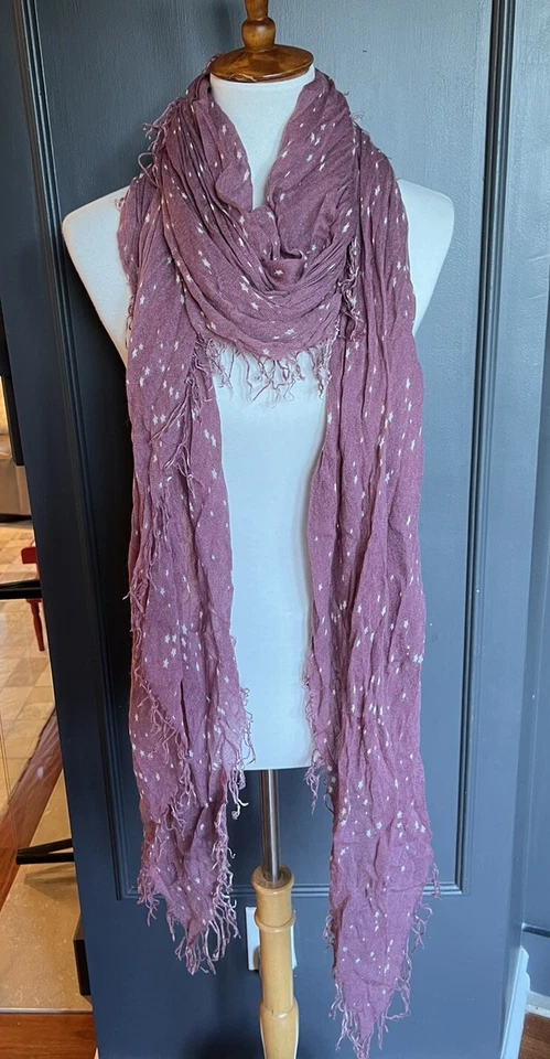 Новый подлинный Chan Luu звезда печати кашемир шелковый шарф цвет: фигурка - Изображение 2 из 4