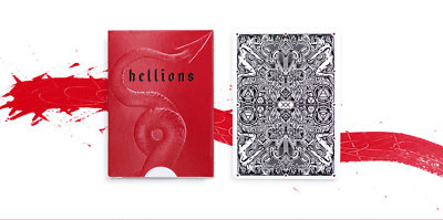 HELLIONS V2 by Ellusionist - Poker Size Playing Cards - Spielkartendeck 