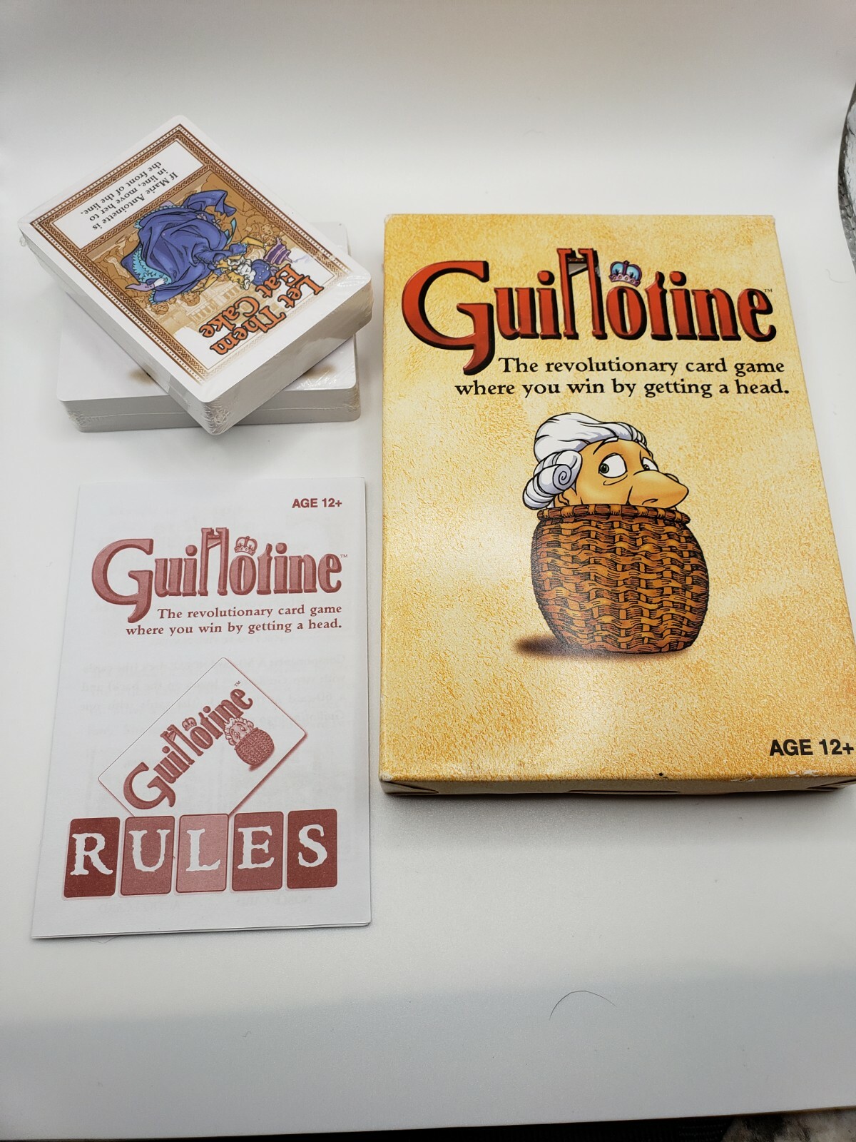 Guillotine Card Game 2011 Wizards of The Coast Complete for sale online |  eBay
