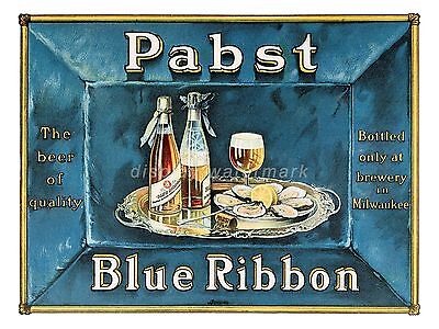 希少品！ Pabst Blue Ribbon パブストブルーリボン USA額装品