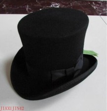 Sombrero de copa de colección Gorra mágica Sombrerero de lana 18 cm de alto Sombrero regalo Juegos con disfraces utilería