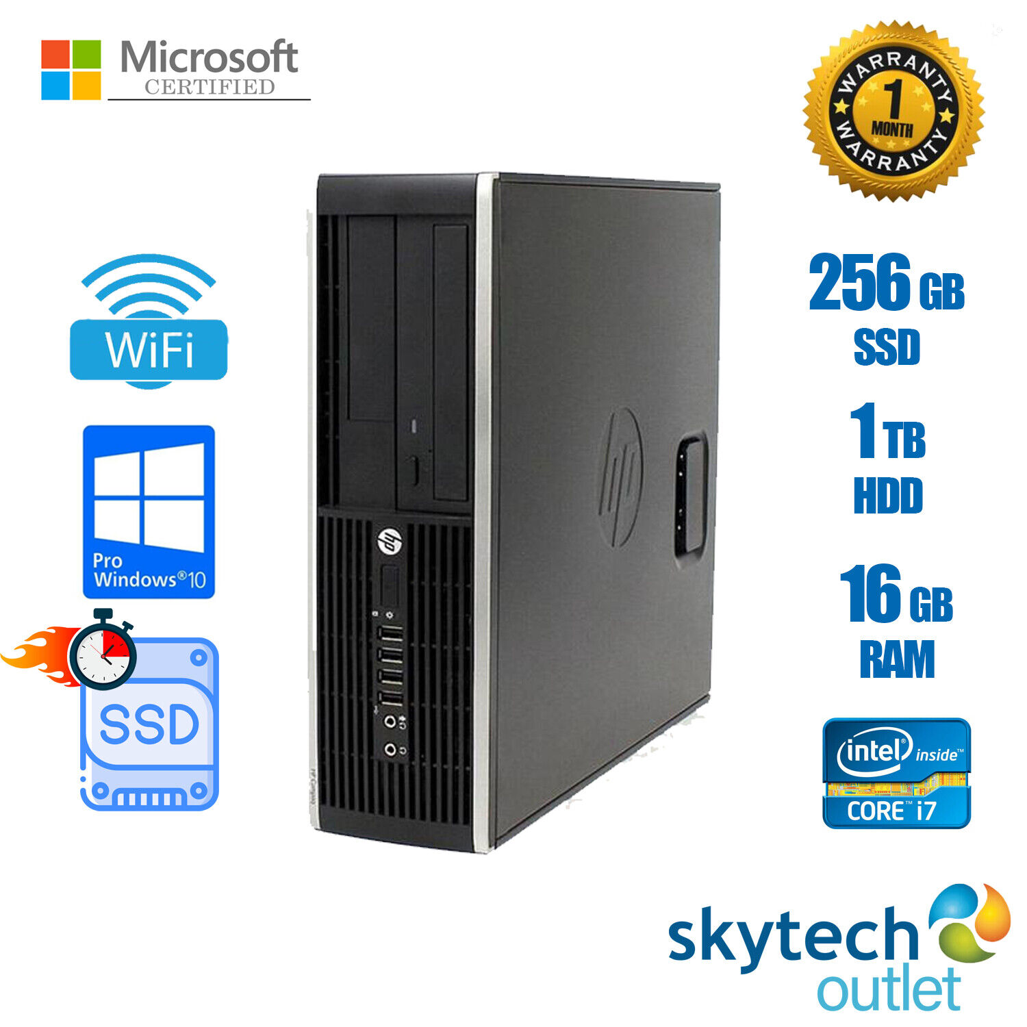 HP 8300 SFF Core i7-3770 / メモリ:16GB-