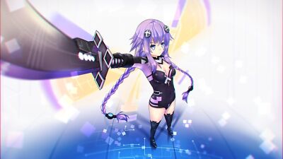 Anime hyperdimension neptunia purple heart  Custom Playmat Mat Pad