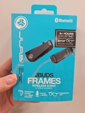 JLab Frames Wireless Audio for Glasses - Black Headphones 8 Plus Hours Playtime