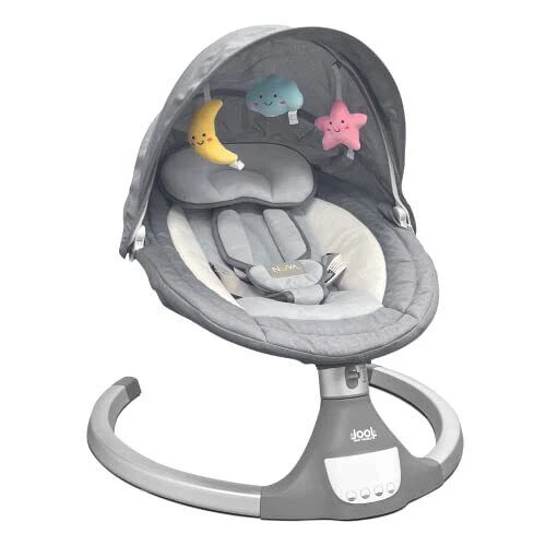 Nova Motorized Portable Baby Swing Bluetooth Music Speaker Gray (JBP-NOVA-GRY)
Opens in a new window
