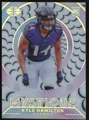 Kyle Hamilton 2022 Panini Illusions Rookie Mystique Sparkle Case Hit ...