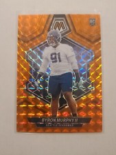 2024 Mosaic Byron Murphy II RC #316 Orange Mosaic 112/199 Seattle Seahawks