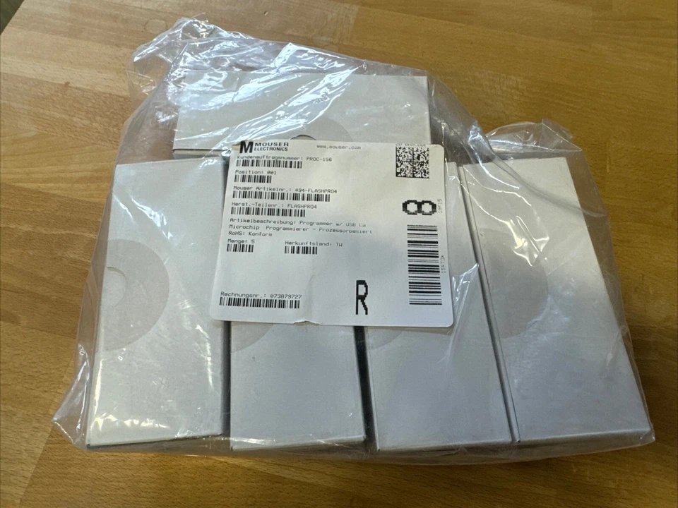 Top Deal! Neu/OVP Microchip Flashpro4 USB Programmer (ProASIC / FPGA / JTAG)