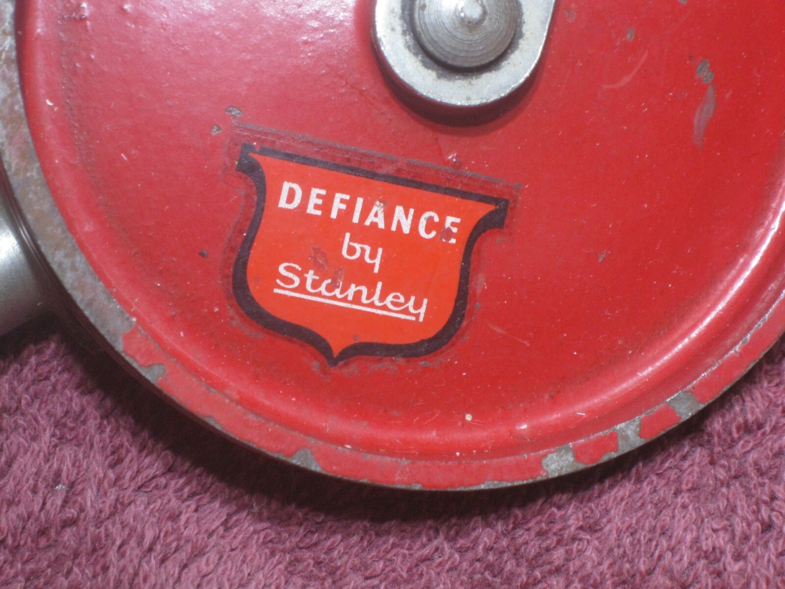 VINTAGE DEFIANCE STANLEY 1221 HAND CRANK EGG BEATER STYLE DRILL USA eBay