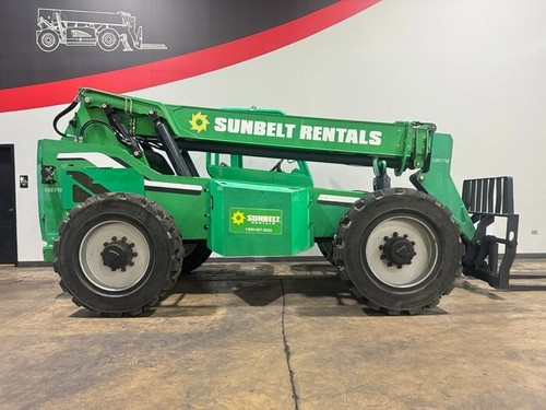 2014 SKYTRAK 6036 6000LB PNEUMATIC DIESEL TELEHANDLER STK 14422 - Picture 4 of 12