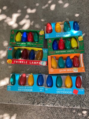 5 C-9- 1 91/2-91/4 GE Outdoor / Twinkle/Northern Xmas lights