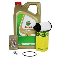 5L Castrol 5W30 C3 + Ölfilter für Opel Cascada Insignia Zafira Tourer C HU6023z