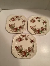 (3) PCS. SET  JOHNSON BROS. "HARVEST TIME"  7.75" SALAD PLATES