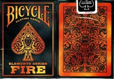 Bicycle Fire Playing Cards 