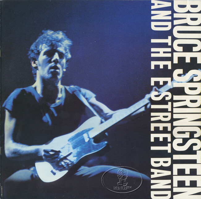 BRUCE SPRINGSTEEN 1980-81 RIVER Tour Concert Program Tour