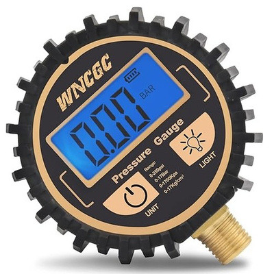 #ad Digital Tire Pressure Gauge with 1 4quot; NPT Bottom Connector Air Pressure Gauge f $24.99