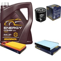 SCT Inspektionspaket 5L Mannol Energy 5W-30 FüR VW Golf IV 1.4 16V 1.6 Lupo Seat