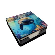 Manatee PU Leather Note Paper Holder DAC2810NT4