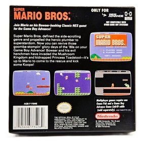 Super Mario Bros Classic NES Series Game Boy Advance GBA, Tested, Ships in a Box