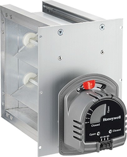 HONEYWELL ZD10X20TZ/U ZONE CONTROL DAMPER 10X20 ALUMINUM 24V SPRING-RETURN