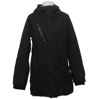 North Bend, Parka, Damen, Größe: 40, Schwarz, Polyamid/Polyester, Einfarbig #N0r