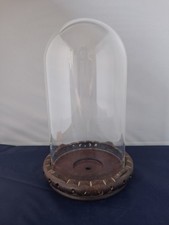 Antique Plastic Dome Doll Taxidermy Display Dome
