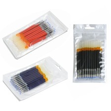 20pcs Neutral Ink Gel Pen Refill Black Blue Red 0.5mm School Stationery