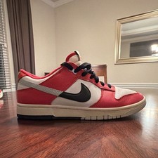 Nike Dunk Low Split Chicago DZ2536-600 Red Wh...