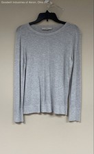 Loft Women's Gray Viscose Blend Crewneck Pullover Sweater NWT Size S