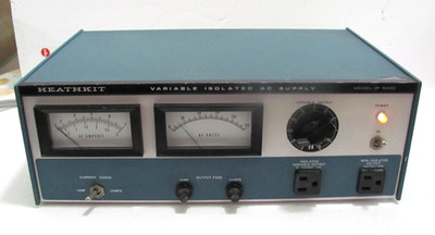 HeathKit IP-5220 Variable Isolated AC Power Supply 120Vac 60hz