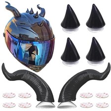 Motorradhelm HörnerMotorrad Helm Hörner EckdekorationMotorradhelm Devil Demon...
