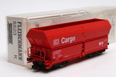 FLEISCHMANN H0 5523 K DB Cargo Selbstentladewagen Falns TOP neuw. KK in NEM OVP