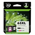 63 XL Ink Cartridge for HP 63XL ENVY 4512 4516 4520 OfficeJet 3830 4650 4652 Lot