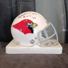 Arizona Cardinals OJ Anderson Signed mini Helmet JSA Autograph  R.O.Y. 79
