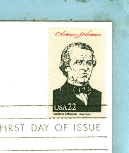 Scott 2217H ARTMASTER FDC, Presidential Series, "Andrew Johnson".... - Image 2 of 3