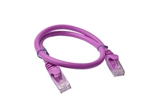 8Ware CAT6A Cable 0.25m (25cm) - Purple Color RJ45 Ethernet Network LAN UTP P...