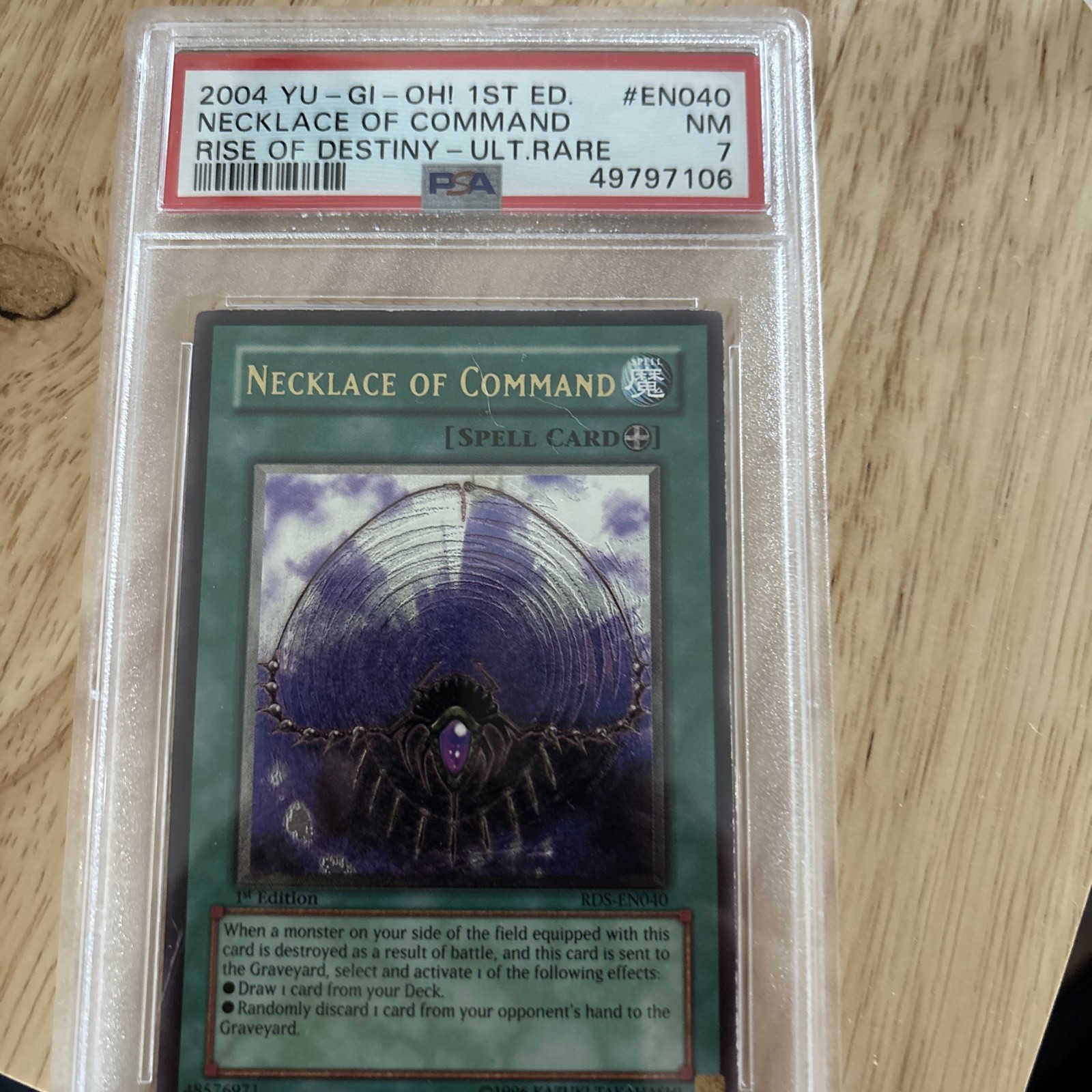 Necklace of Command UTR RDS-EN040 Rise of Destiny 1st Edition Yugioh Card-image