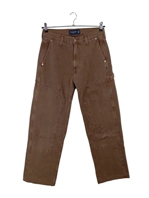 ABERCROMBIE & FITCH Jeans coupe-droite Dames Jeans T EU 38 brun - Photo 1/4